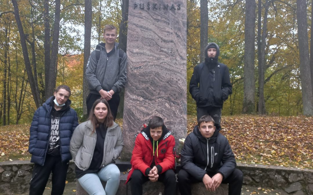 IŠVYKA Į LITERATŪRINĮ A. PUŠKINO MUZIEJŲ